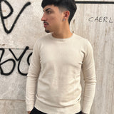 MAGLIA BASIC GIROCOLLO IN VISCOSA