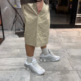 PANTALONCINO IN COTONE RIGIDO OVER-SIZE