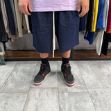 PANTALONCINO JEANS TAGLIO VIVO OVER-SIZE