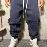 PANTALONE BASIC BALOON FIT CON POLSINO FELPATO