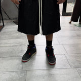 PANTALONCINO JEANS TAGLIO VIVO OVER-SIZE