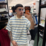 POLO A RIGHE OVER-SIZE