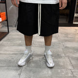 PANTALONCINO IN COTONE RIGIDO OVER-SIZE