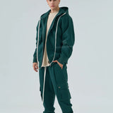COORDINATO OVER CON CAPPUCCIO | DUCA HOMME