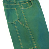 PANTALONE SNAKE GREEN | SEASONLESS