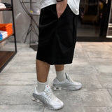 PANTALONCINO IN COTONE RIGIDO OVER-SIZE