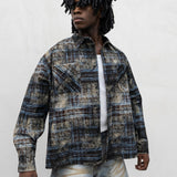 SHIRT IN FLANELLA SQUARE | TOKYO COUTURE