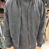 FELPA CON ZIP COLLO CLASSICO SLAVATA | DUCA HOMME