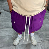 PANTALONCINO FRONT-TASK BUTTON | LIMITED EDITION