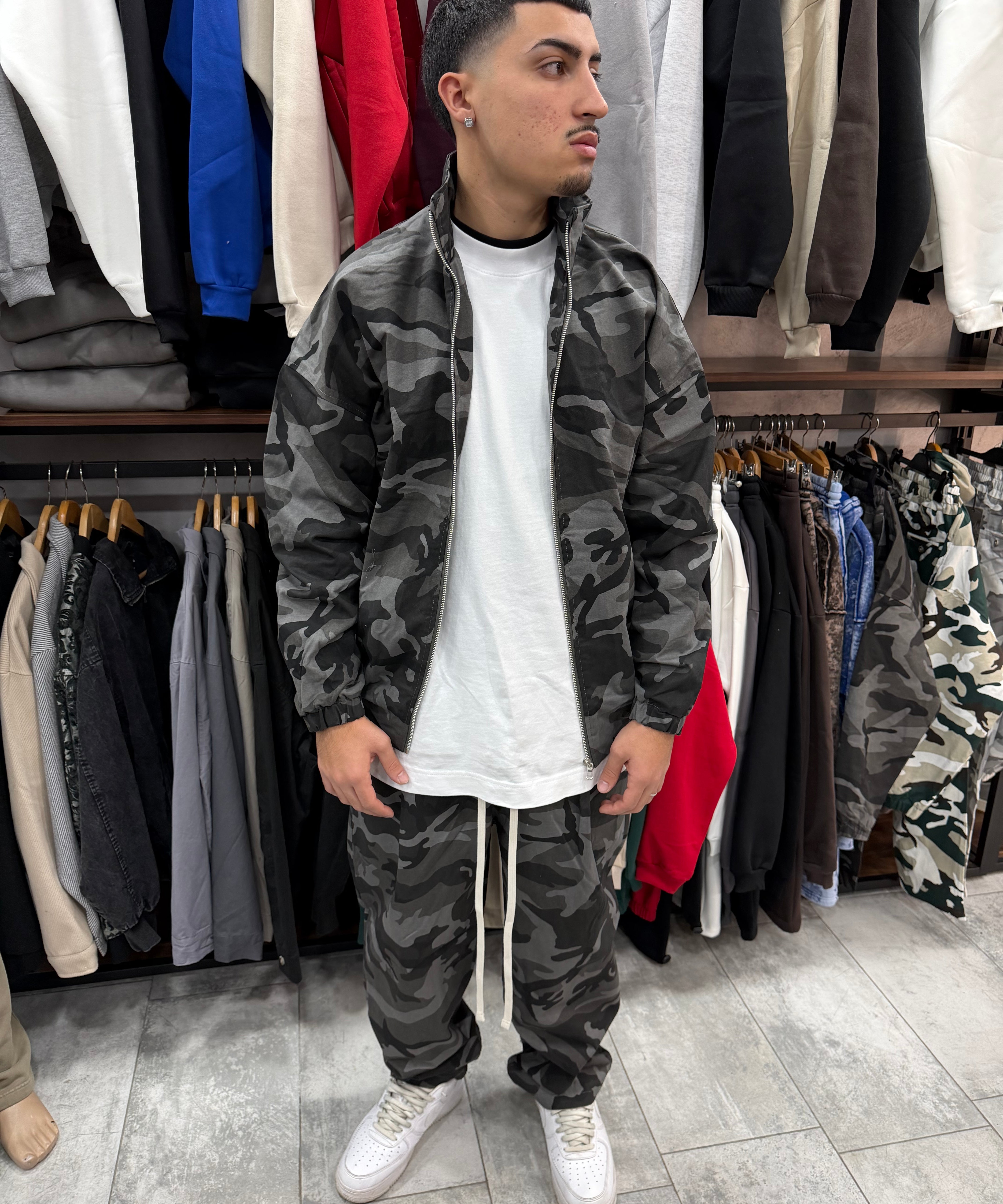 COMPLETO CAMO BAGGY | DUCA HOME
