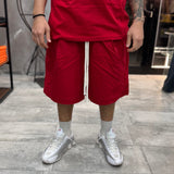 PANTALONCINO IN COTONE RIGIDO OVER-SIZE