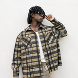 SHIRT IN FLANELLA SQUARE | TOKYO COUTURE