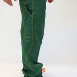 PANTALONE SNAKE GREEN | SEASONLESS