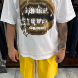 T-SHIRT GOLD LIPS