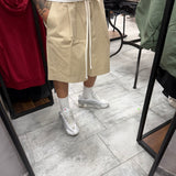 PANTALONCINO IN COTONE RIGIDO OVER-SIZE