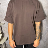T SHIRT GIROCOLLO OVER-SIZE 220 GSM