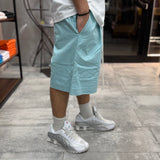 PANTALONCINO IN COTONE RIGIDO OVER-SIZE