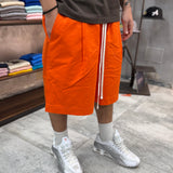 PANTALONCINO IN COTONE RIGIDO OVER-SIZE