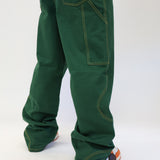 PANTALONE SNAKE GREEN | SEASONLESS
