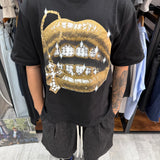 T-SHIRT GOLD LIPS