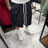 PANTALONCINO IN COTONE RIGIDO OVER-SIZE