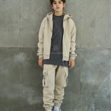 FELPA CON ZIP KIDS PREMIUM EDITION | DUCA HOMME