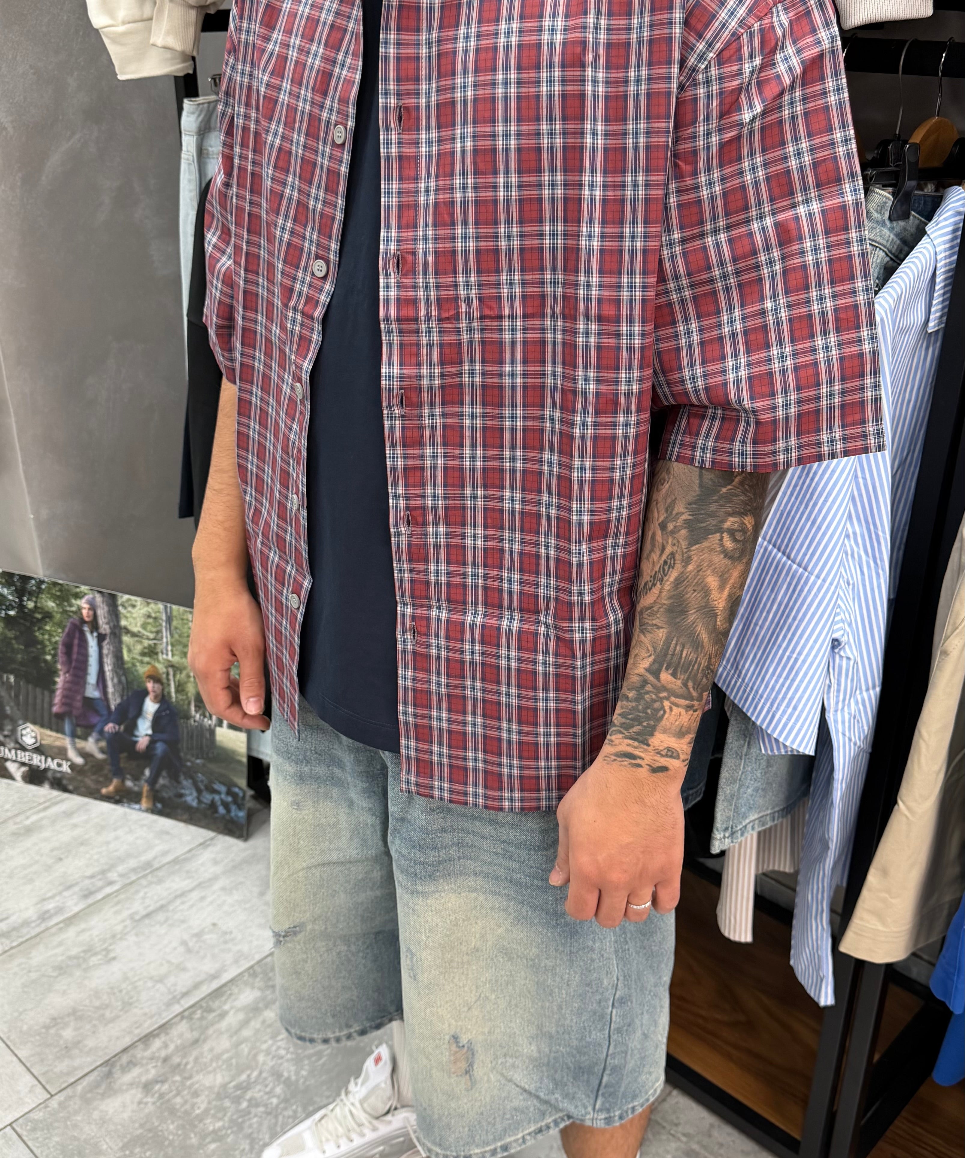 CAMICIA ISLAND CROP FIT