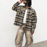 SHIRT IN FLANELLA SQUARE | TOKYO COUTURE