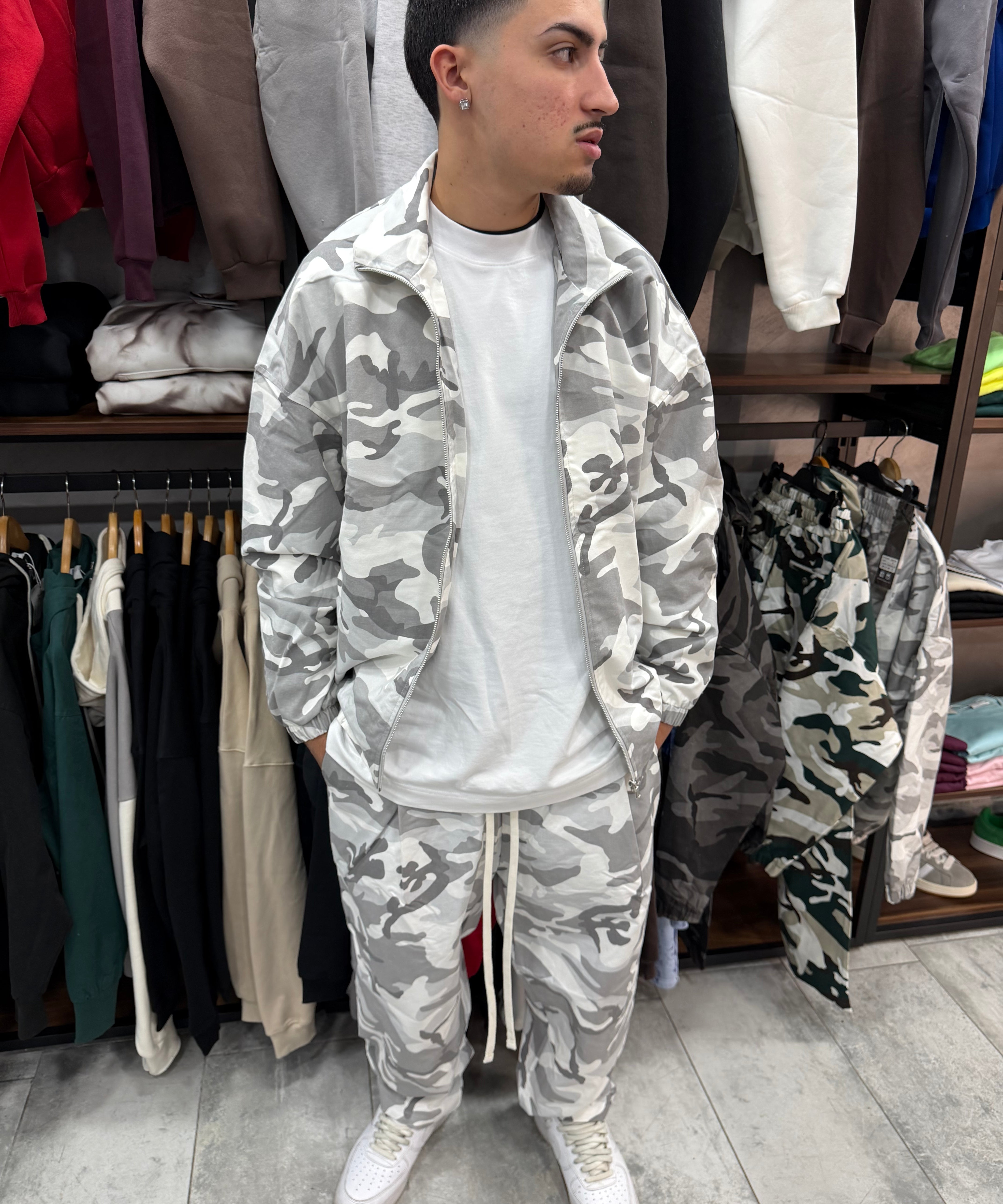 COMPLETO CAMO BAGGY | DUCA HOME