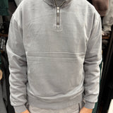 FELPA MEZZA ZIP SLAVATA | DUCA HOMME