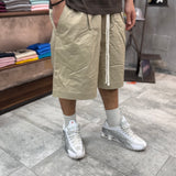 PANTALONCINO IN COTONE RIGIDO OVER-SIZE