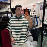 POLO A RIGHE OVER-SIZE