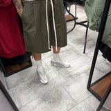 PANTALONCINO IN COTONE RIGIDO OVER-SIZE