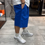 PANTALONCINO IN COTONE RIGIDO OVER-SIZE