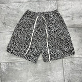 PANTALONCINO CARGO LEOPARDATO