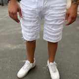 SHORT JEANS RIPPED