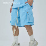 PANTALONCINO CARGO IN COTONE TASCA LATERALE | LIMITED EDITION