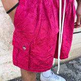 PANTALONCINO CARGO IN TESSUTO