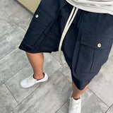 PANTALONCINO FRONT-TASK BUTTON | LIMITED EDITION