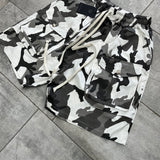 PANTALONCINO FRONT-TASK BUTTON MILITARY | DUCA HOMME