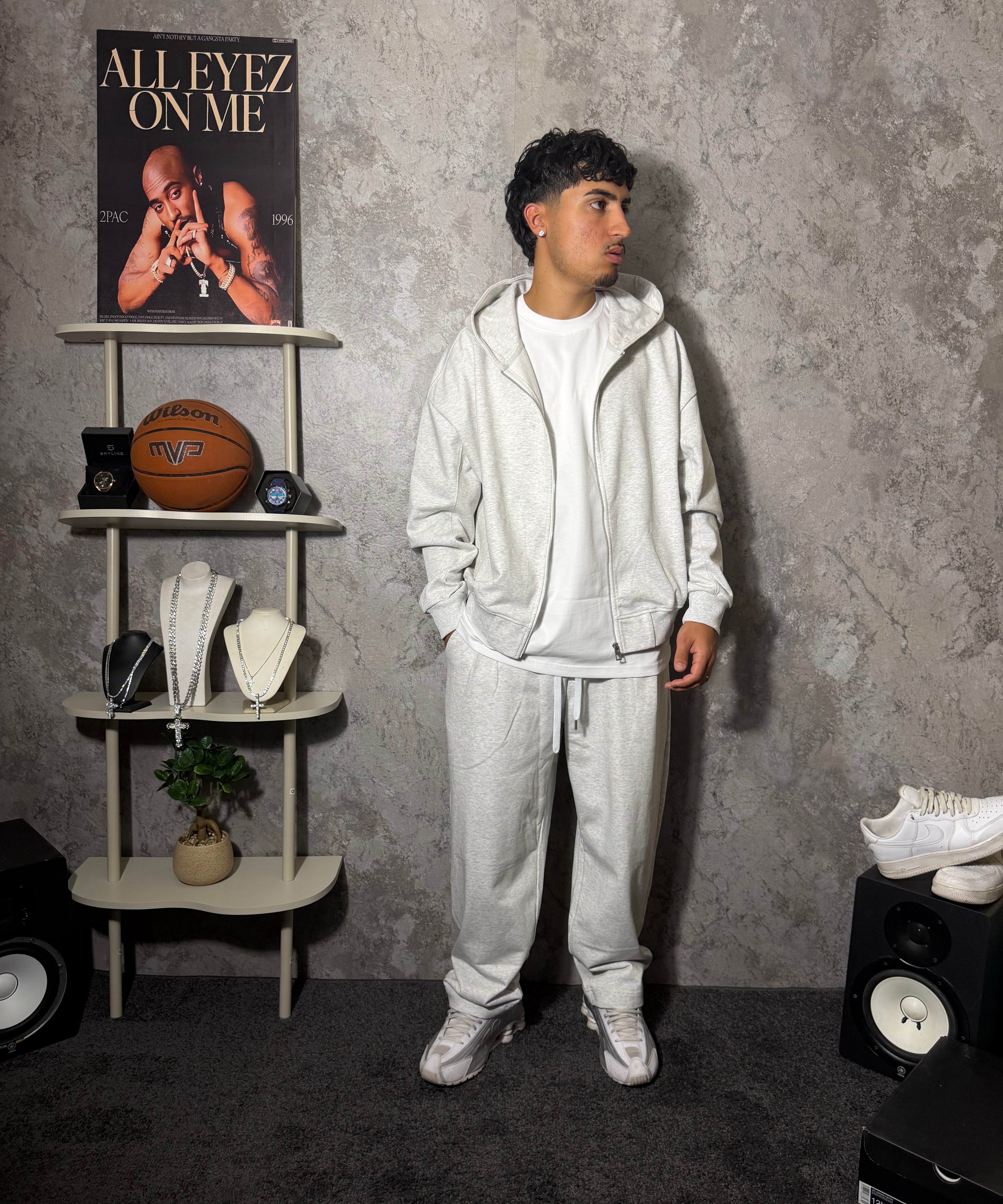 TRACKSUIT BAGGY FIT ZIP